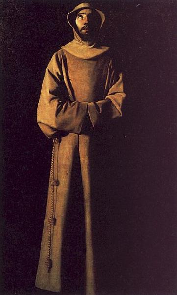 Francisco de Zurbaran Saint Francis of Assisi oil painting image